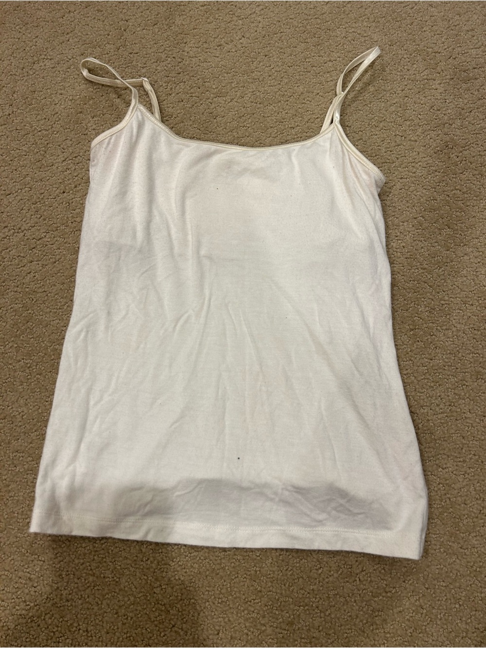 LOFT White Spaghetti Strap Camisole